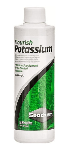 Suplemento Para Plantado Seachem Flourish Potassium 250ml