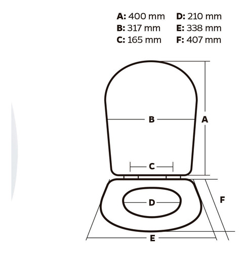 Imagen 3 de 10 de Tapa Asiento Inodoro Madera Pringles Para Roca Monaco