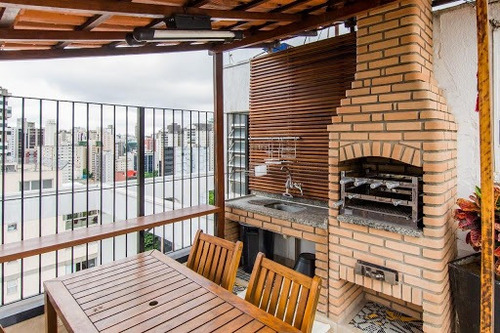Apartamento Em Moema Pássaros, São Paulo/sp De 40m² 1 Quartos À Venda Por R$ 485.000,00 - Ap746561