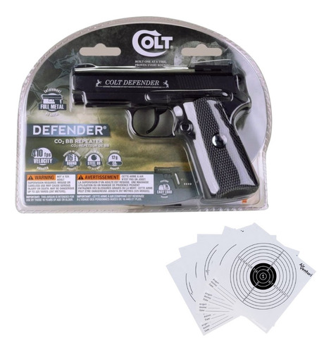 Colt Defender Co2 12g 440fps  Mag 16rd Bbs 4.5mm Xchws C