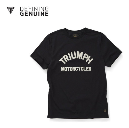 Camiseta Triumph Burnham Preta Tam. M Original