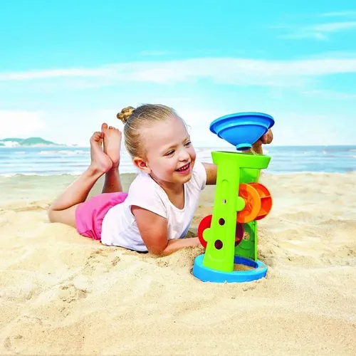 Set Juego Juguete Playa Para Niños Molino De Arena