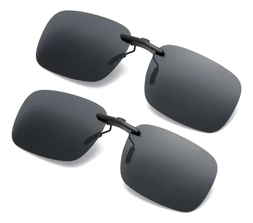 comprar 2 Micas Clip On P\u002F Lentes Polarizada P Sol Ó Vision Nocturna