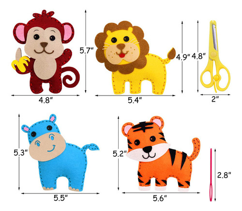 Lj Brinquedos Educativos Diy Costurados À Mão Para Crianças