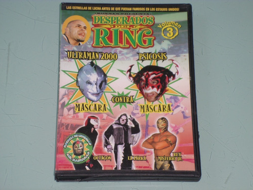 Desperados Del Ring Vol.3-ultraman 2000-dvd Lucha Libre