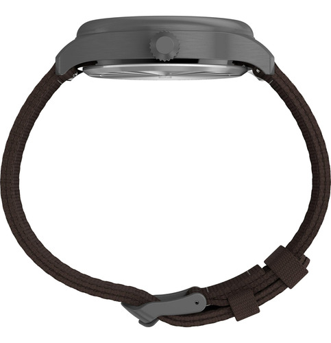 Reloj Con Correa Marrón Para Hombre, 43 Mm