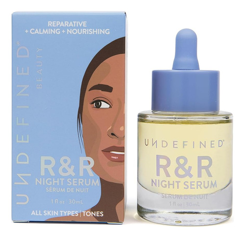 Undefined Beauty R&r Night Serum En Aceite Infundido Con Bak