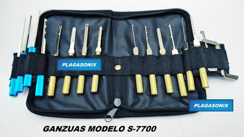 Imagen 4 de 10 de Ganzuas Multipunto Computadas Mapa S-7700 18 Pcs Premium