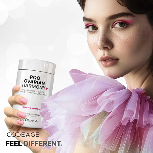 Codeage Pqq Ovarian Harmony Pqq Inositol Coq10 120 Cápsulas