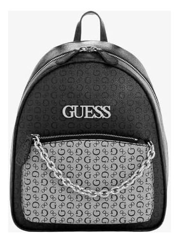 Mochila Pequeña Guess Con Cadena