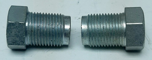 Imagen 2 de 10 de Conector Recto 6mm Bicono Acero Inox. Sistema Gas Gnv Vehicu