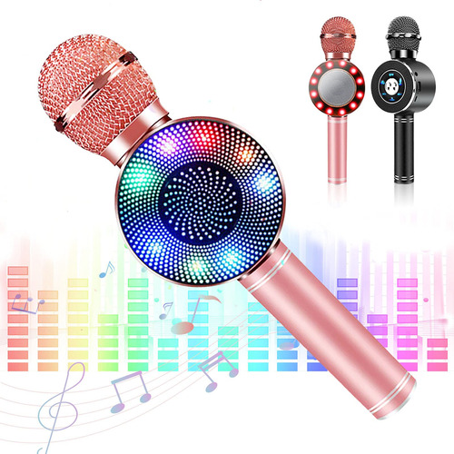 Micrófono De Karaoke Inalámbrico   Para Niña Present...