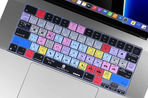 Protector Teclas Premiere Pro Para Macbook Pro A2442 2021