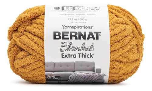 Bernat Blanket Hilo Dorado Extra Grueso - 1 Paquete De - Pol