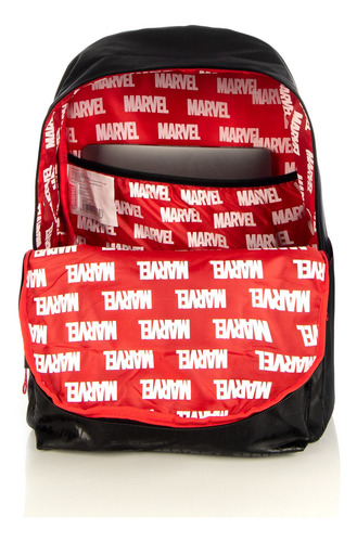 Mochila Hardhead Marvel Studios Oficial Color Negro