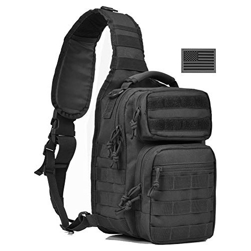 Reebow Gear Tactical Sling Backpack Rover Hombro Sling Pack