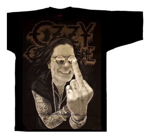 Ozzy Osbourne Polo Talla Medium [rockoutlet] Remate