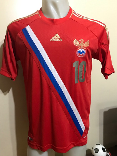Camiseta Rusia Euro Polonia Ucrania 2012 Arshavin 10 Arsenal
