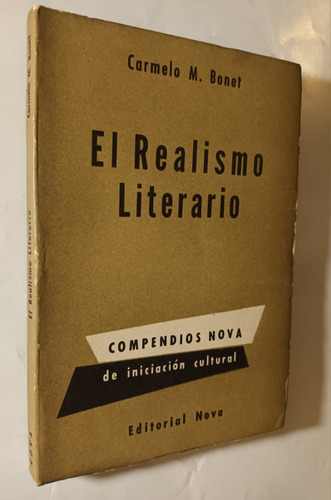 El Realismo Literario Bonet Carmelo M L5