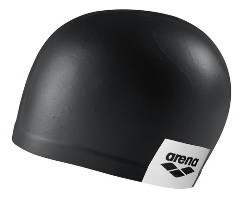 Gorra De Natación Arena Logo Moulded Negro Silicona Color Negro Diseño De La Tela Liso Tamaño Único