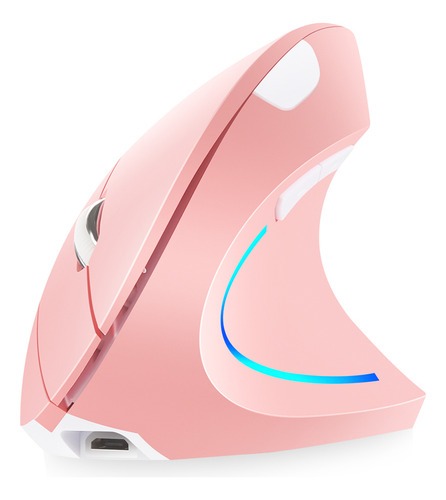 Accesorios De Ordenador Levels Pink Mouse N Upright Light