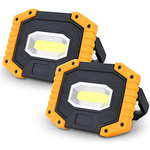 Luz De Trabajo Led Cob De 30w Y 2000lm, Recargable, Por...