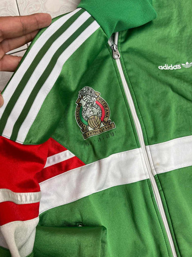Chamarra Selección Nacional adidas De Época México 86 Utiler