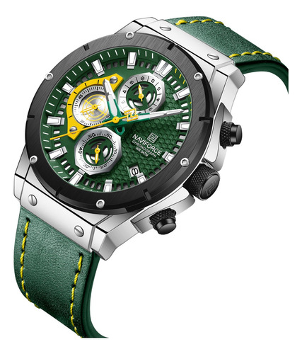 Reloj De Pulsera Naviforce Business Fashion Para Hombre Con