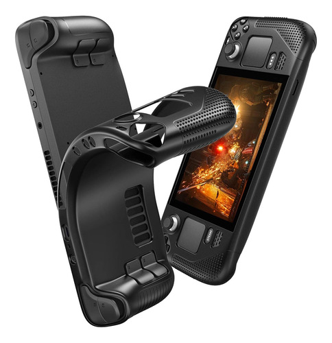 Funda Protectora Suave De Silicona Para Steam Deck Oled