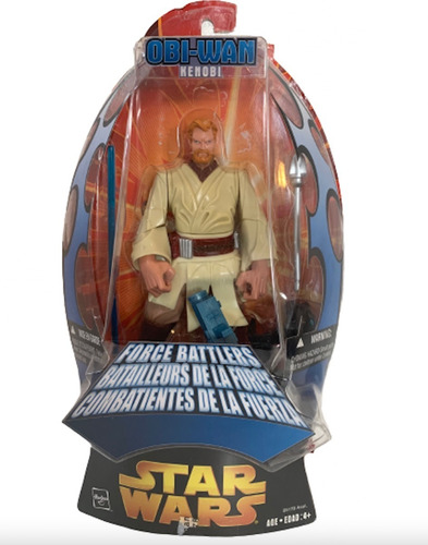 Hasbro Figura Obi Wan Force Battlers Vintage Original