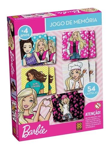 Jogo De Memória Barbie