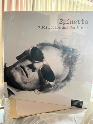 Spinetta Y Los Socios Del Desierto. Box. 4 Vinilos Y Libro