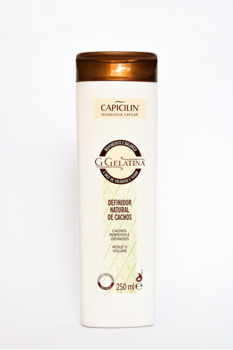 Condicionador G Gelatina Cachos 250ml Capicilin