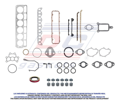 Empaque Completo Duster 6 Cil. 3.7l 1971 1972 1973 1974