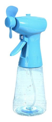 Ventilador De Mano + Spray De Agua 380ml Nebulizador Portati