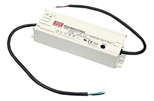 Meanwell Hlg80h24 Alimentacion  80 W 24 V 34 A  Ip67