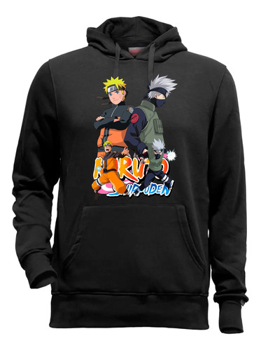  Buzo Canguro Adulto Naruto Anime Shippuden En Tres Colores