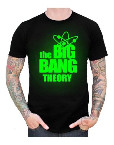 Remera Brilla En La Oscuridad The Big Bang Theory 