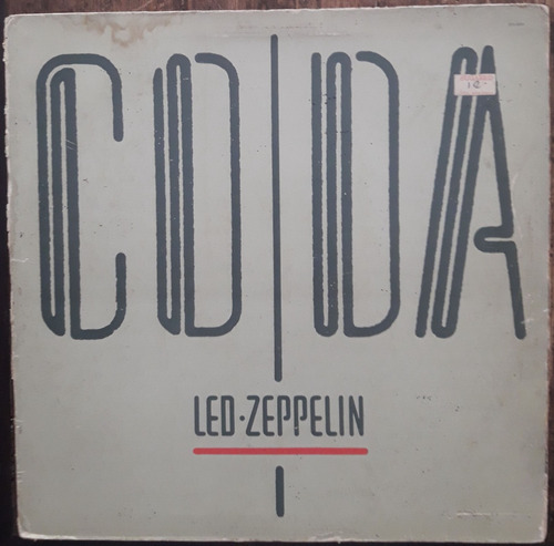 Lp Vinil (vg) Led Zeppelin Coda Ed Br 1988 Re Gatefold