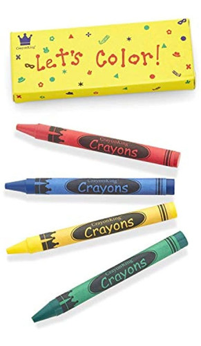 50 4 Paquetes De Lapices De Colores En Una Caja De Crayonkin