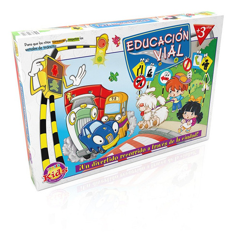 Imagen 1 de 1 de Juego De Mesa Educacion Vial Implas Im360 Full