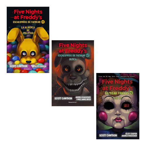 Pack Five Nights At Freddy's - Scott Cawthon / Elley Cooper