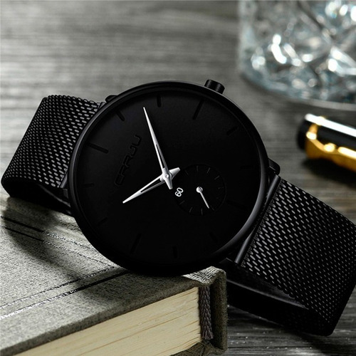 Reloj Crrju Hombre Diseño Ejecutivo Premium Envío Gratis