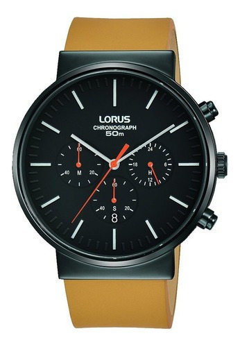 Reloj De Moda Lorus Modelo: Rt379gx9 Color de la correa Nude Color del bisel Negro Color del fondo Negro