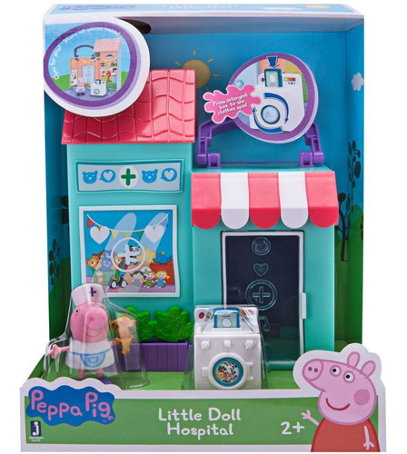 Peppa Pig Doll Hospital Little Places Playset Conjunto Juego