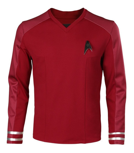 Traje De Cosplay De Star Trek Strange New Worlds Rojo