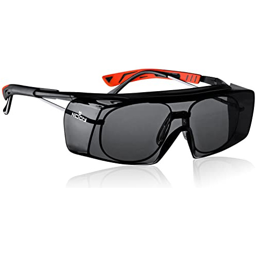 Nocry Tinted Over-spec Gafas De Seguridad - Con Contra Rayon