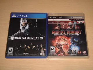 Mortal Kombat Doble Pack (ps4 Y Ps3 Original Completo)