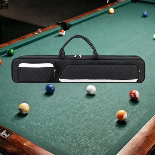 Estuche De Piscina 7 Agujeros Accesorios De Billar De Negro