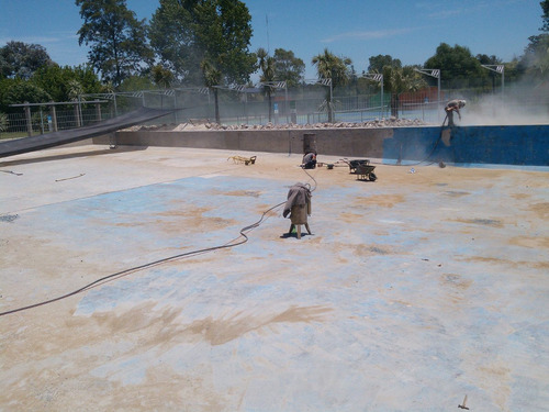Arenado ,piletas,barcos,techos ,tejas. Servicio A Domicilio